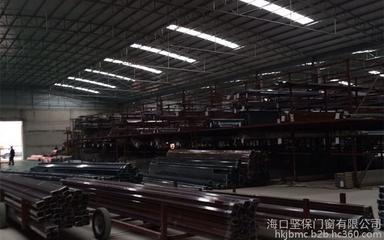 海口三亚五指山儋州琼海坚美55断桥铝合金门窗公司专业定做订制阳光房封阳台隔音窗户 海口铝合金门窗图片_高清图_细节图