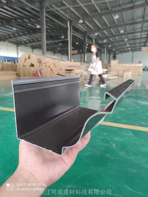 三亚铝合金天沟 彩铝檐沟造型优美