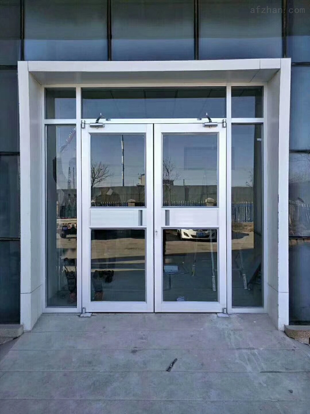55型-三亚肯德基门铝合金门商务地弹门厂家价格-商务肯德基门-佛山市